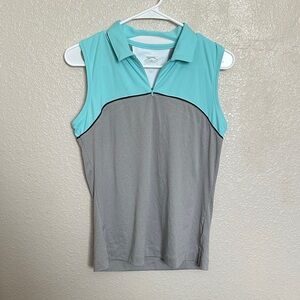 Callaway Women's Tank Top - Teal and Gray